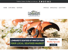 Tablet Screenshot of lombardis.com